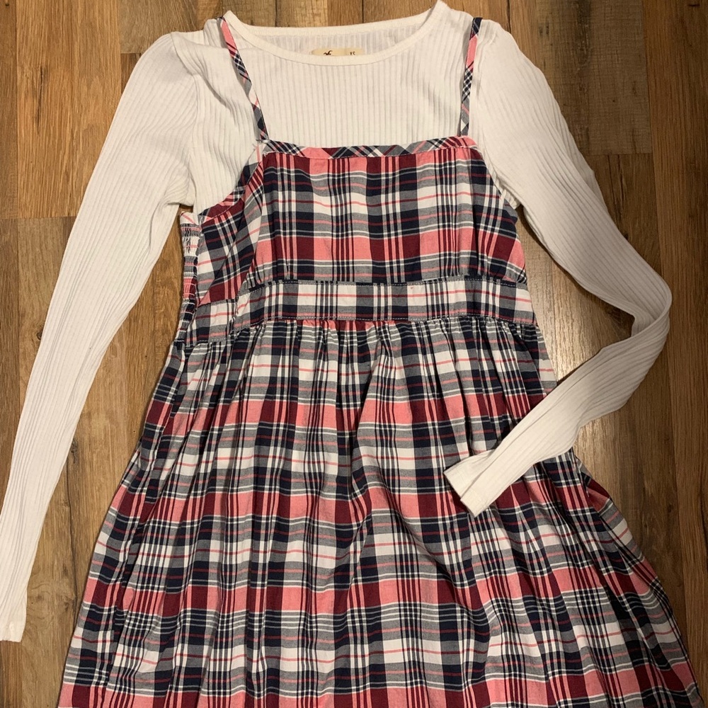 Hollister shirt & dress combo